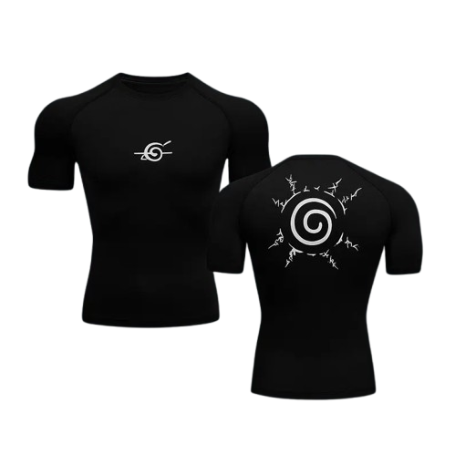 T-shirt compression homme —Sceau des Quatre Symboles