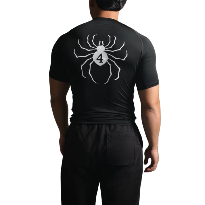 T-shirt compression homme — Brigade Fantôme Noir Hissoka