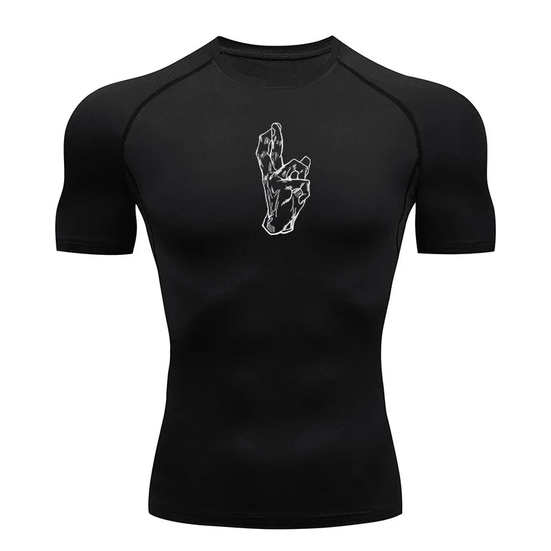 T-shirt compression homme — JJK Infinie