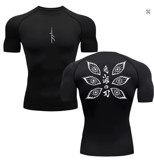 T-shirt compression homme — JJK Sukuna